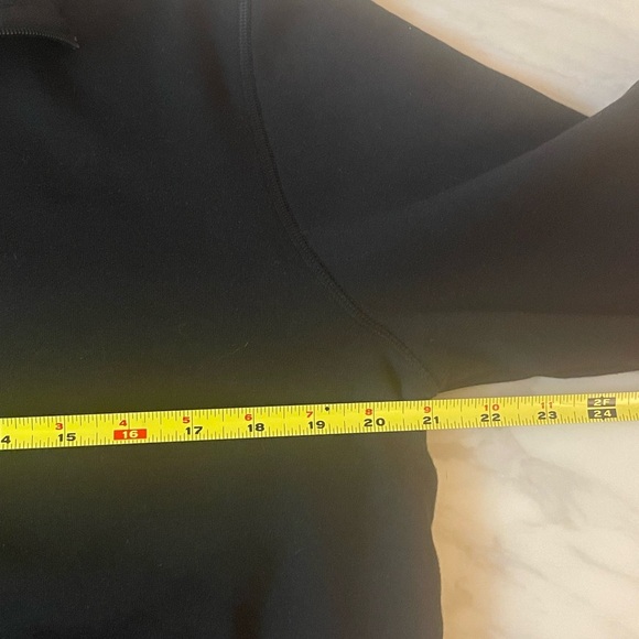 32 Degrees Heat Black Fleece Quarter Zip Pullover Sweater Men’s Size Medium - Picture 3 of 7